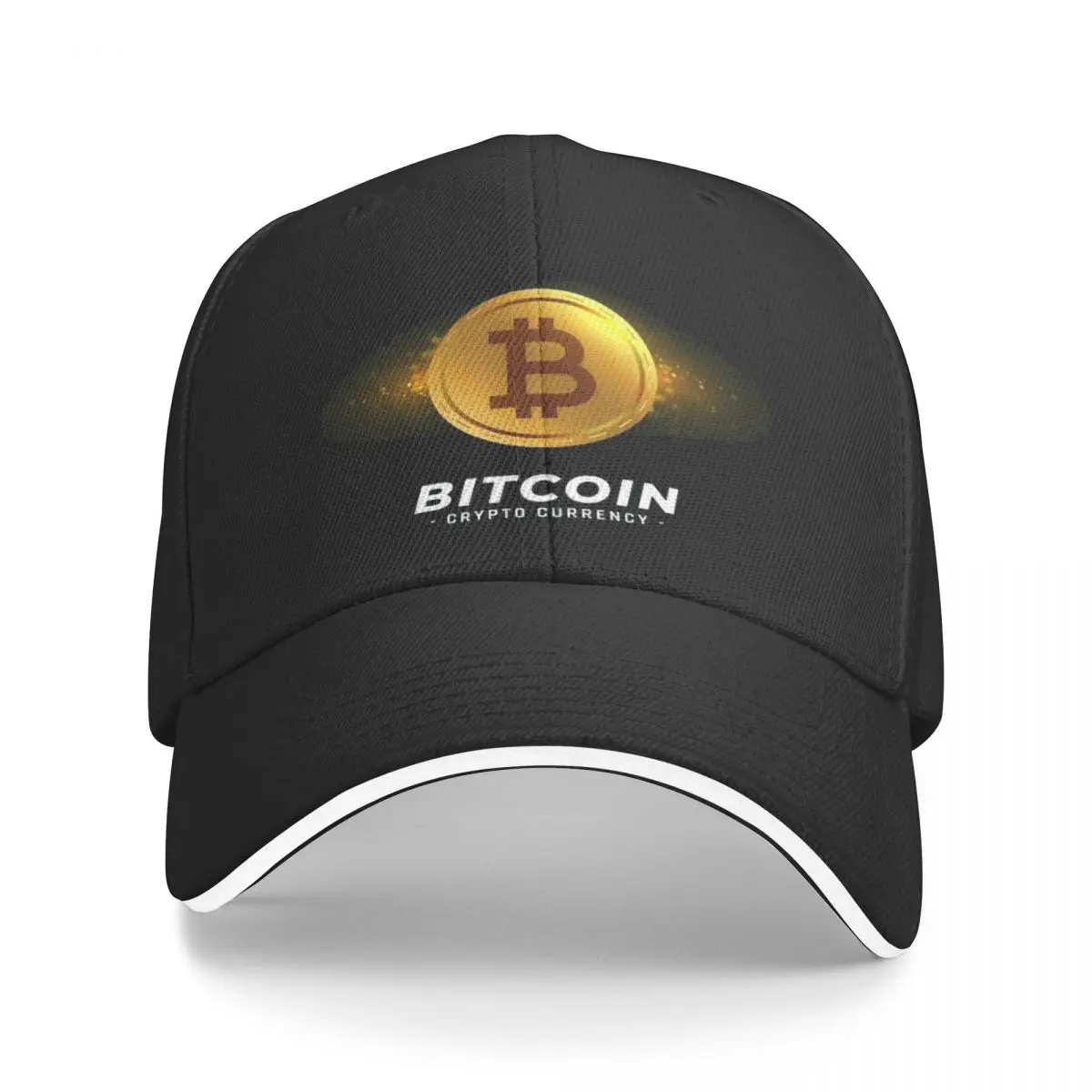 Boné de beisebol aceito Bitcoin para homens, chapéus masculinos, 17 bonés