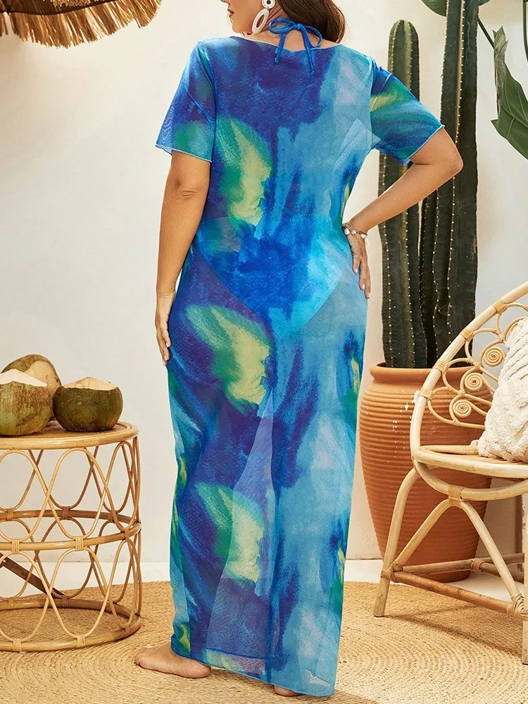 L-4XL حجم كبير بيكيني المرأة رفع حجم كبير 3XL 4XL ملابس السباحة الصيف Mujer البطن تحكم ملابس السباحة 3 قطعة بيكيني مجموعات #2