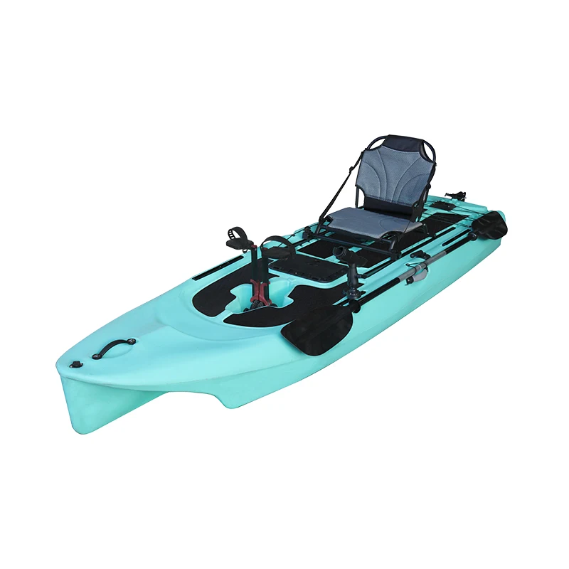 

Rotomolded Kayak Single Person LLDPE Pedal Drive Fishing Canoe New Design Sit-On-Top For Adults Length 3.2m