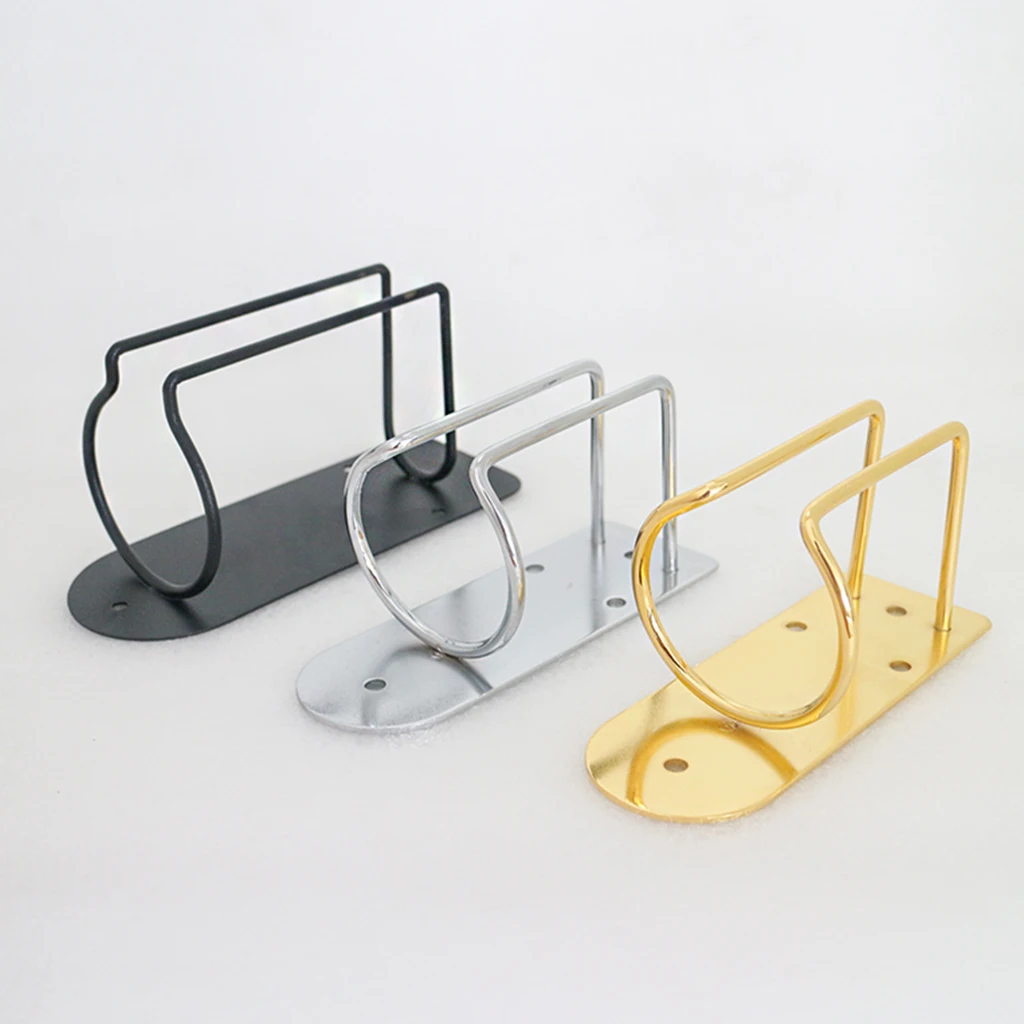 1pcs Stainless Steel Frosted Hair Clipper Holder Salon Hairdressing Hair Trimmer Stand Clippers Display Rack Barber Accessories