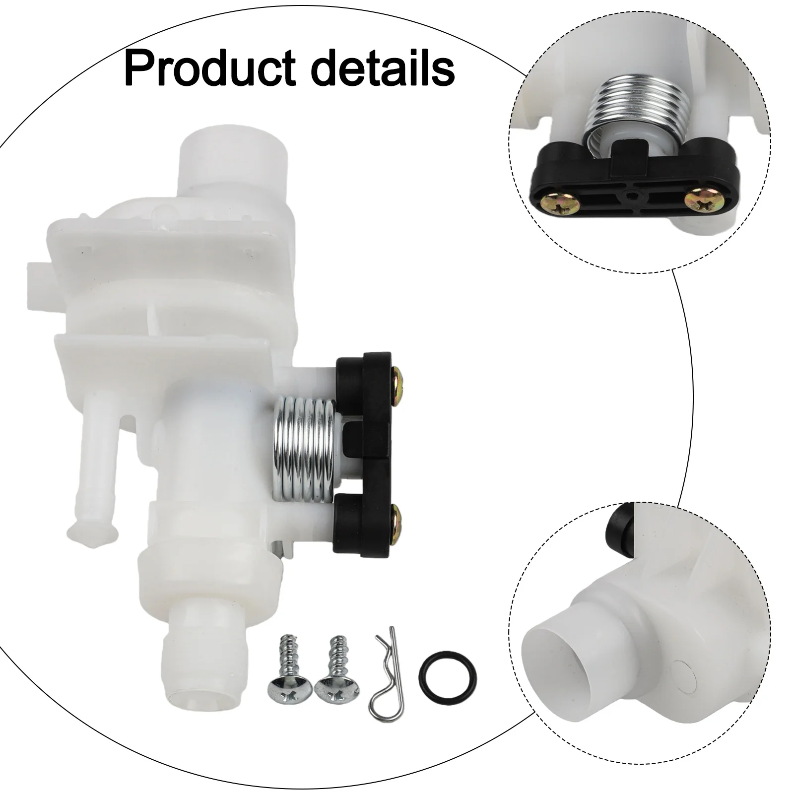 31113 Toilet Water Module Kit For Thetford Bravura Series RV Trailer Bathroom Direct Replace Plastic Part