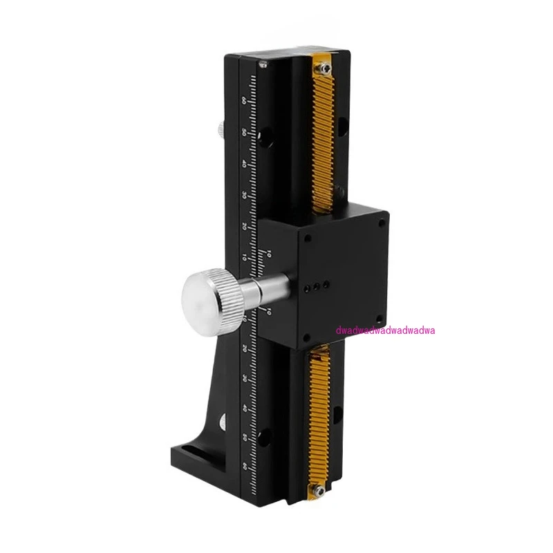

Manual vertical lift table dovetail rack and pinion slide table