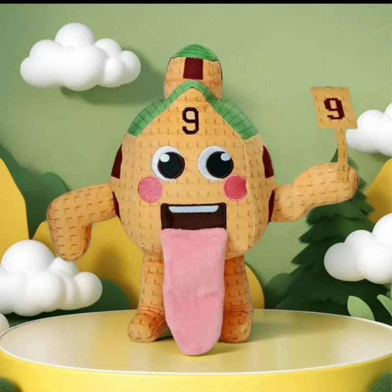 Brainrot Esok Sekolah Peluche Simpatico Cartone Animato No 9 Casa Farcito Bambola Giocattolo Gioco Caldo Periferico Peluche Regalo per I Ventole del Giocatore