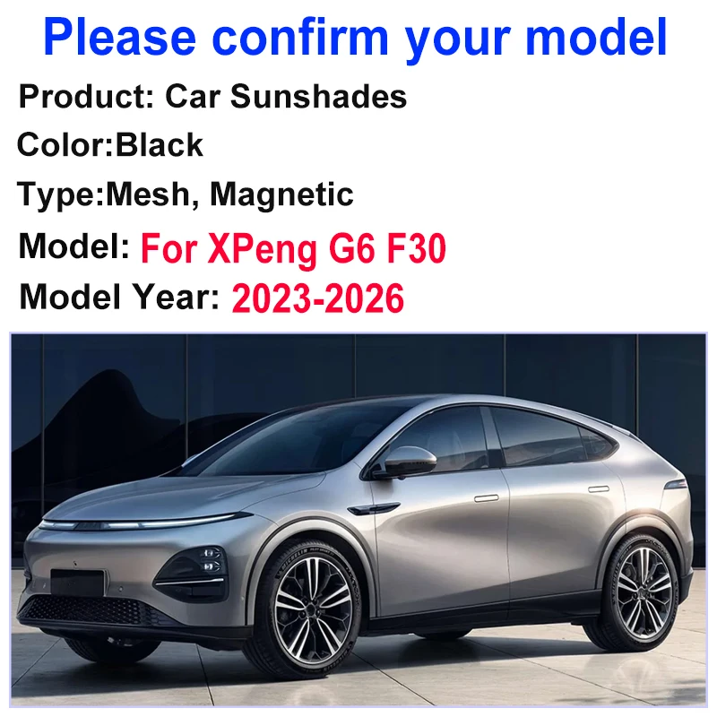 Car Shield Windshield For XPeng G6 2025 Accessories F30 2023 2024 2026 Cover Anti UV Visors Heat light Shield Parasol Accesorio