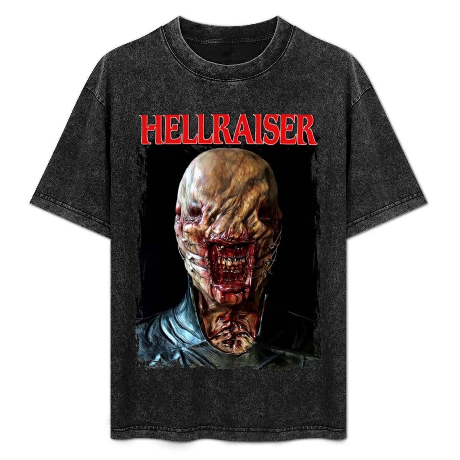 

Hellraiser Chatterer T-Shirt Vintage Print Crew Neck Tee