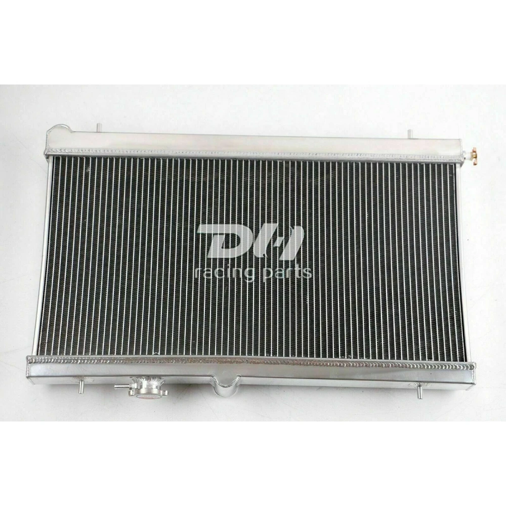 2002-2007 스바루 임프레자 WRX STI GG/GD 2.0 2.5용 2열 라디에이터 및 슈라우드 및 10''팬