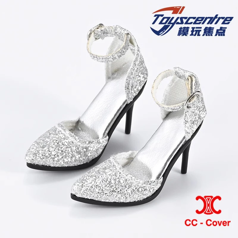 Toyscentre TCT-051 043 1/6 OL Szpilki Niskie Obcasy Modne Letnie Szpiczaste Buty Pasują na 12-calową Figurkę Żołnierza Lalkę