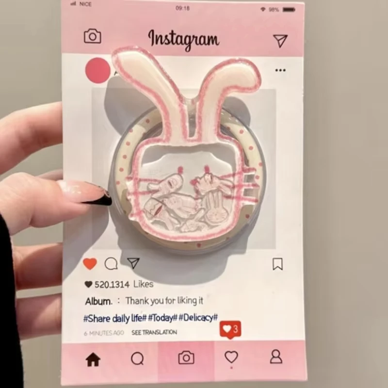 

Корейский мультяшный держатель для телефона Tok Griptok, подставка для iPhone 15, универсальный держатель для аксессуаров Samsung