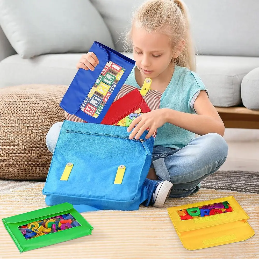 School Supply Classroom Storage Pockets Magnetic Universal Teacher Resource Pockets Durable Whiteboard Bag Classroom