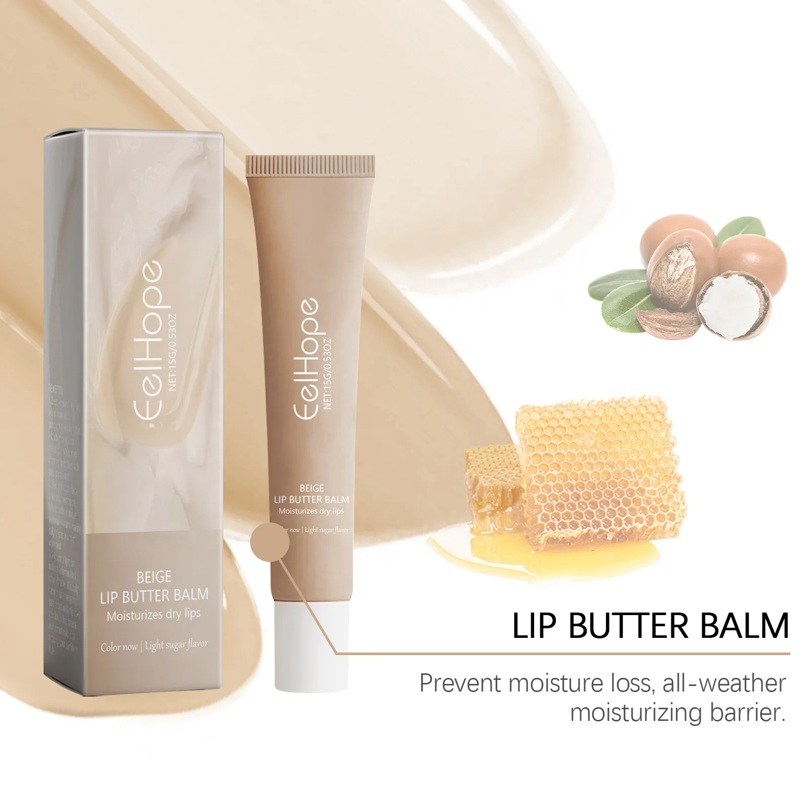 Moisturizing Lip Butter Balm Longlasting Hydrating Nourishes Lips Honey Aloe Fresh Taste Rejuvenate Lip Charming Lipstick Makeup