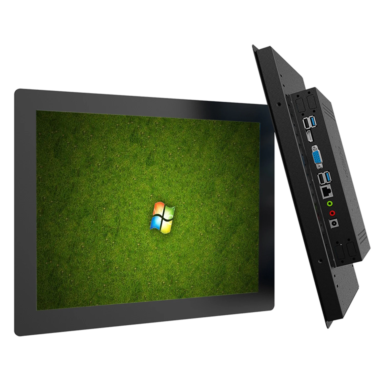 15 inch industrial all-in-one pc panel mini computer core i3-8130U with resistive touch screen built-in wifi com for win10 pro