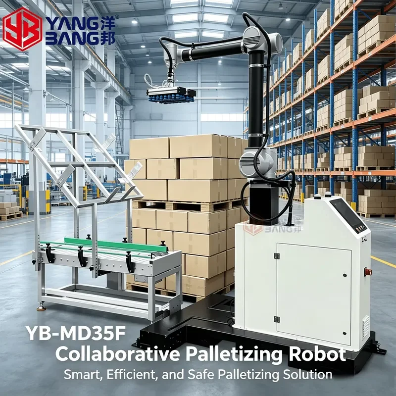 Easy to program, graphical interface, packing motor PLC 35 kg load capacity, 8-12 boxes per minute/speed TCP/IP
