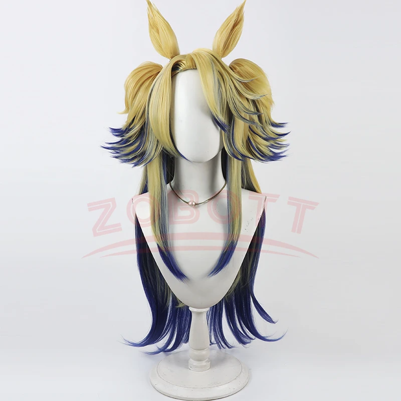 Pretty Derby Obey Your Master Cos Cosplay Wig Tail Halloween Carnival Party Props Synthetic Hair Heat Resistant Fiber+Wig Cap