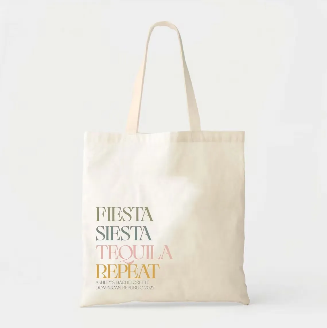 Mexico Welcome Tote - Wedding Welcome Bag - Custom Wedding Tote - Bachelorette Gift - Destination Wedding Tote - Custom Tote - B