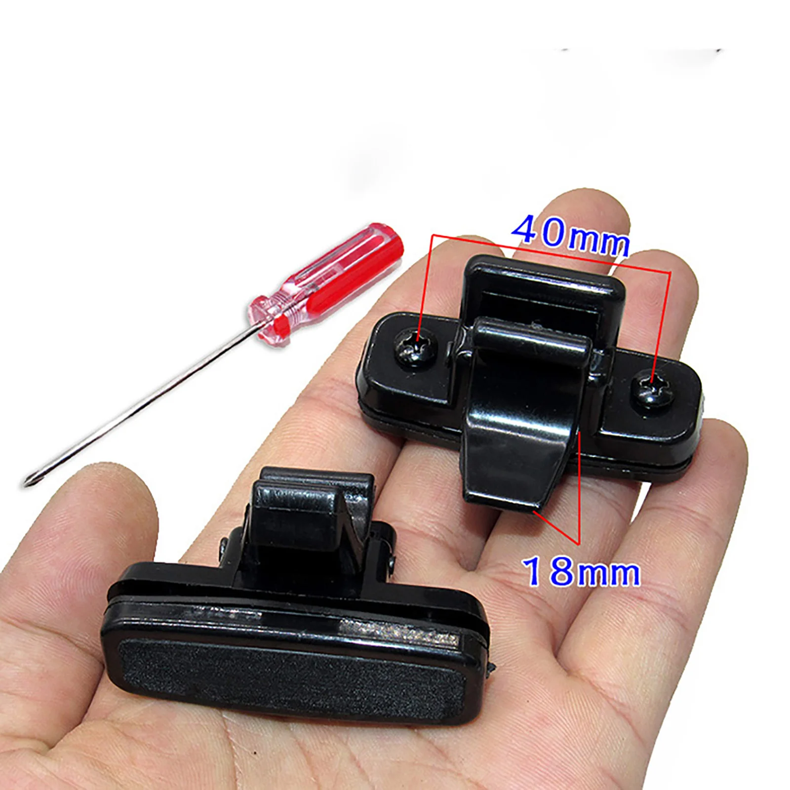 1pcs 40mm Door Window Lock For Kubota 155/161/163/165 Cab Glass Buckle High Quality Excavator Window Lock Buckle Exterior Part