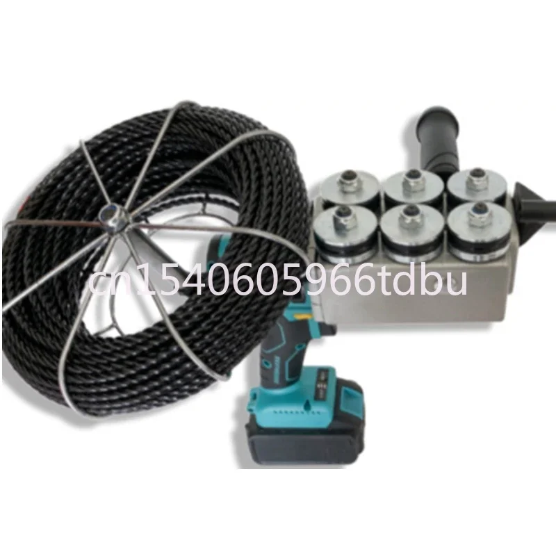 Machine Dark Wire Electric Wire Pulling Tool Threading Machine Electrician Pull Wire Hidden Pipe Threader Automatic Threading