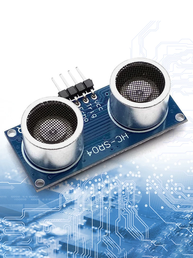 HC-SR04P Ultrasonic Ranging Module 3-5.5V Wide Voltage Distance Measuring Transducer Electronic Components