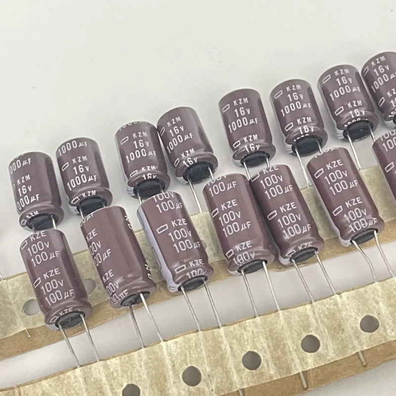 10PCS Imported Black Diamond 100V100UF 16V1000UF Switching Power Supply Filter Electrolytic Capacitor 105 Degrees