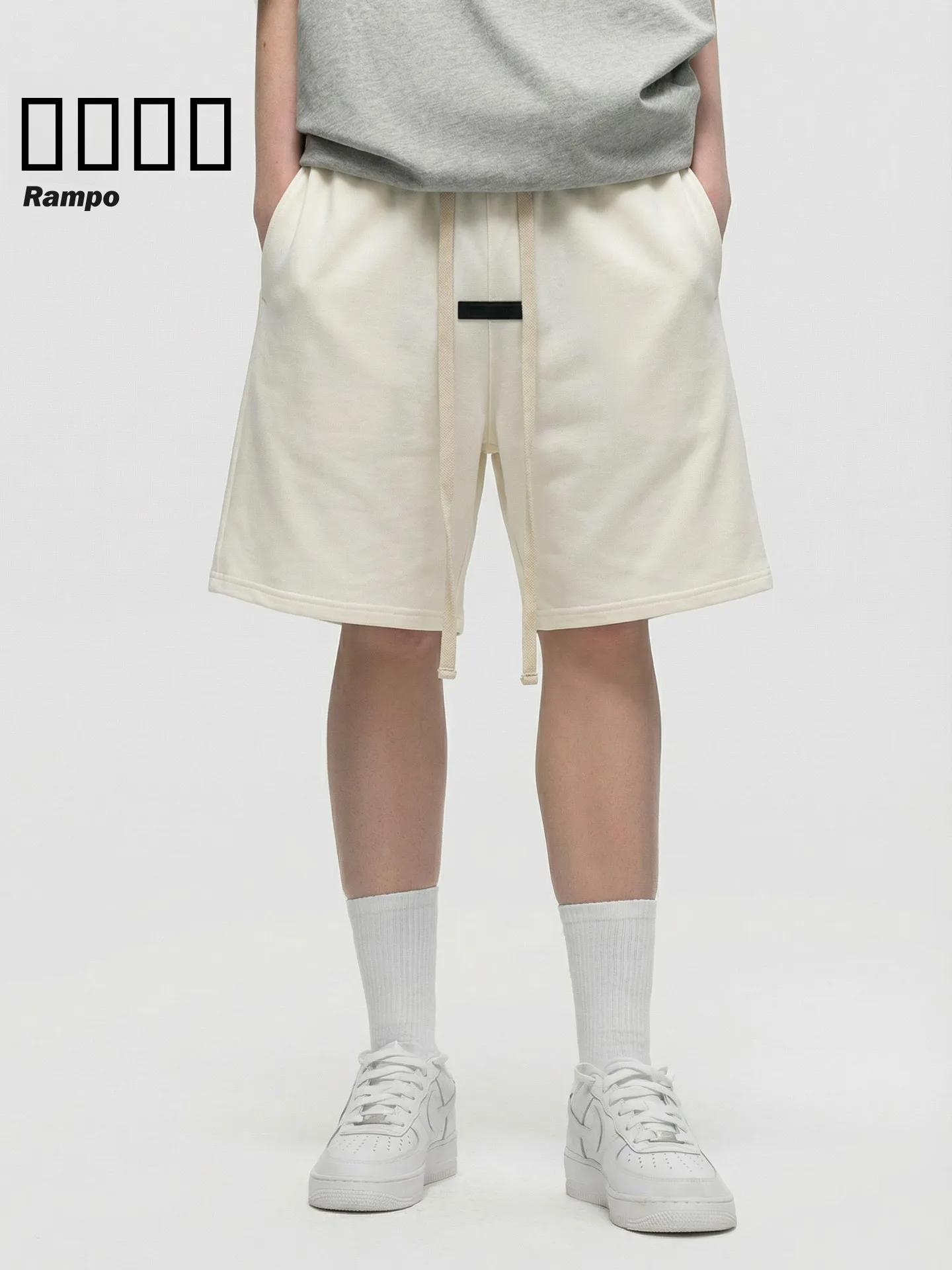 

American Sle Summer Trendy Loose Men's Five-Quarter orts Student Sports Casual Pants Straight Leg mid Waist Men's Pants