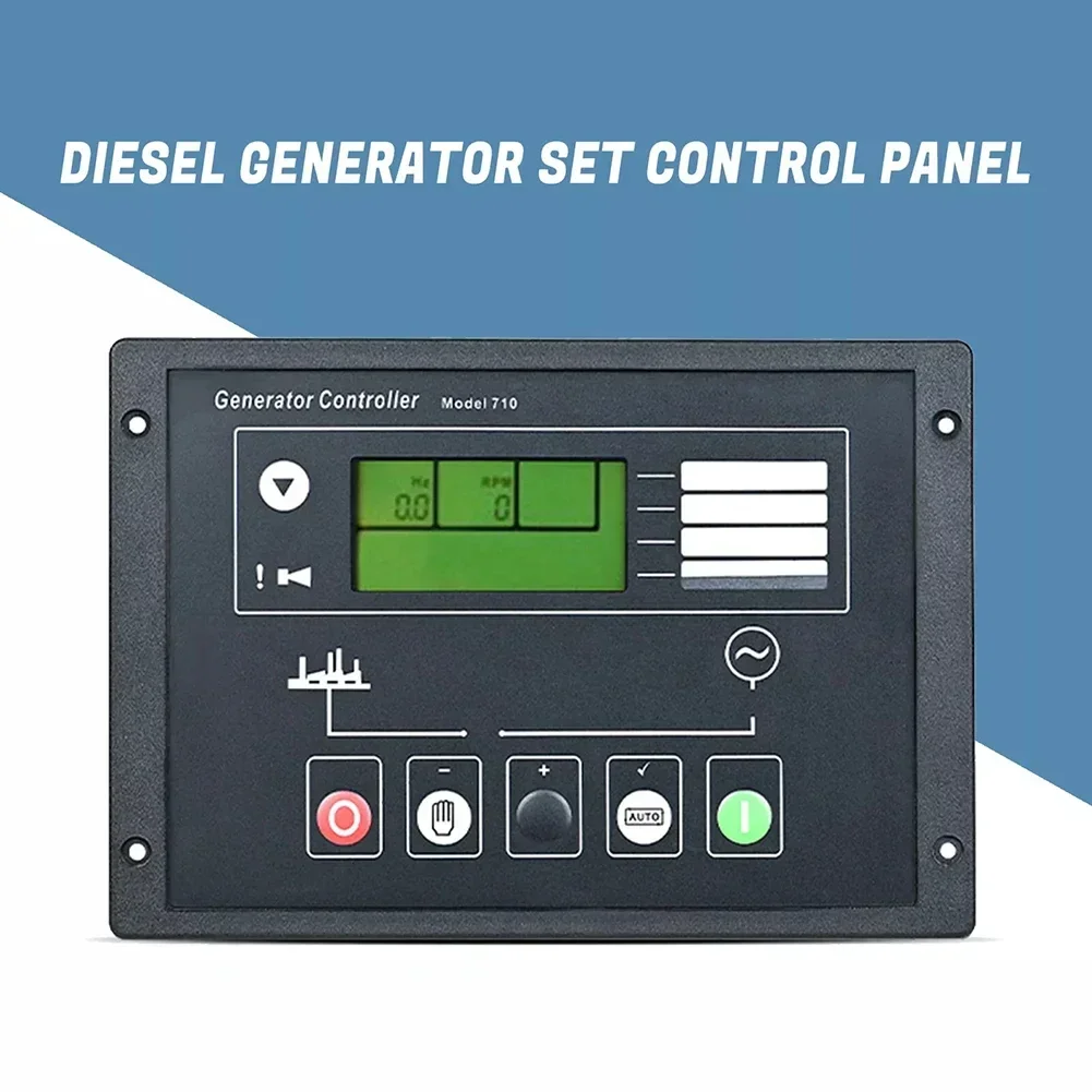 

DSE710 Generator Controller 8 To 35V DC Continuous Diesel Generator Controller Generator Set Automatic Start Control Module