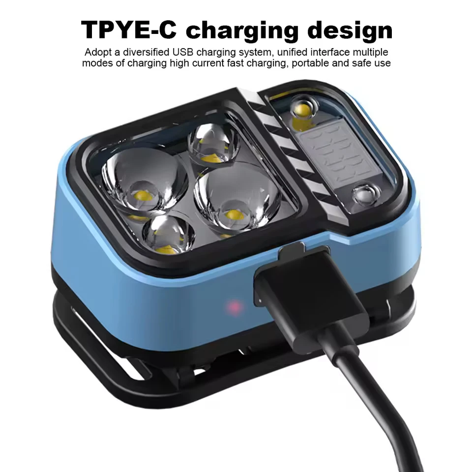 Led Front Lamp Long Lasting Rechargeable Lamps High Power Led Flashlights Nextorch Flashlight on the Forehead Flashlight Helmet