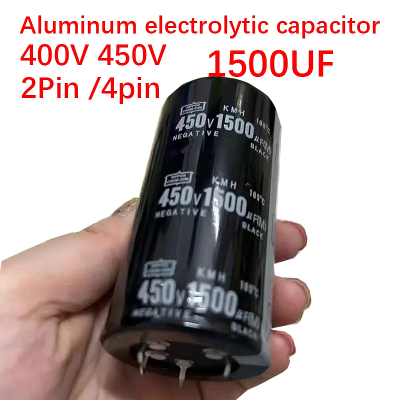 

1500UF Aluminium electrolytic capacitor 400V 450Vcapacitor 40*60mm 40*70mm 40*80mm 2pin 4pin