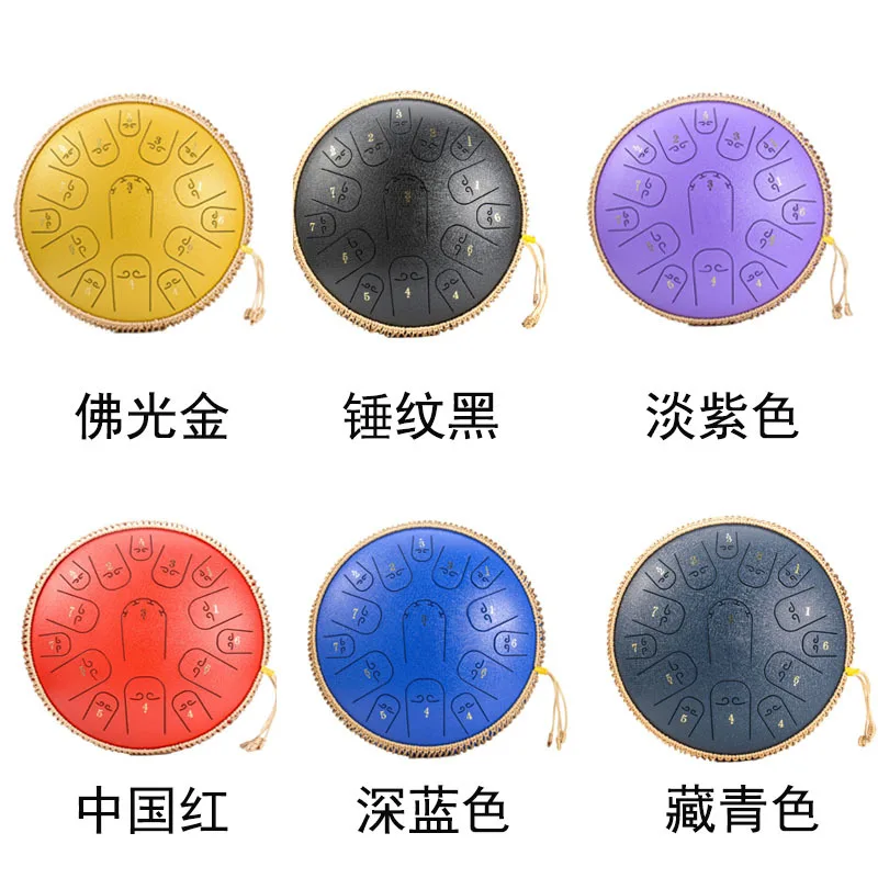 inch 15 tone empty steel tongue forgetting drum adult children beginner musical instrument