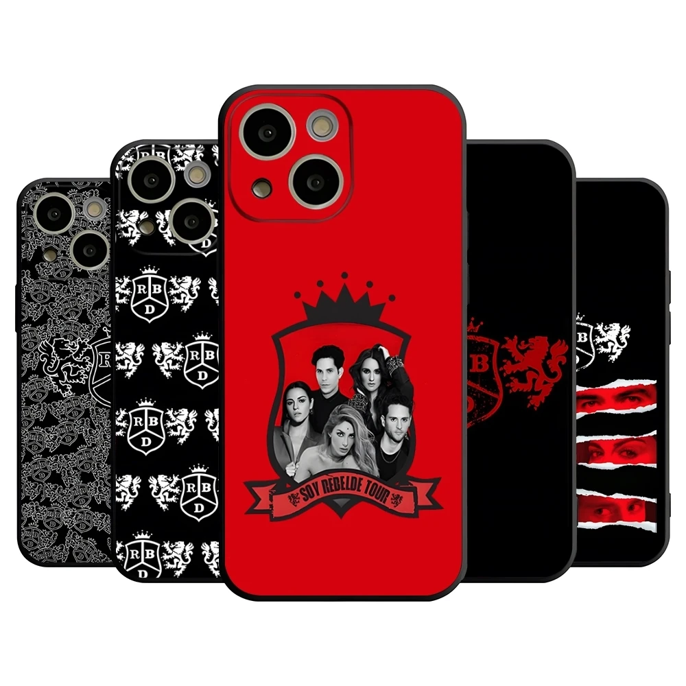 Rbd Rebelde Phone Case For 14 Pro Max For Apple Iphone 16 15 Po Max 12 Mini 11 13 Pro Xr X Xs 8 7 Plus Back Cover