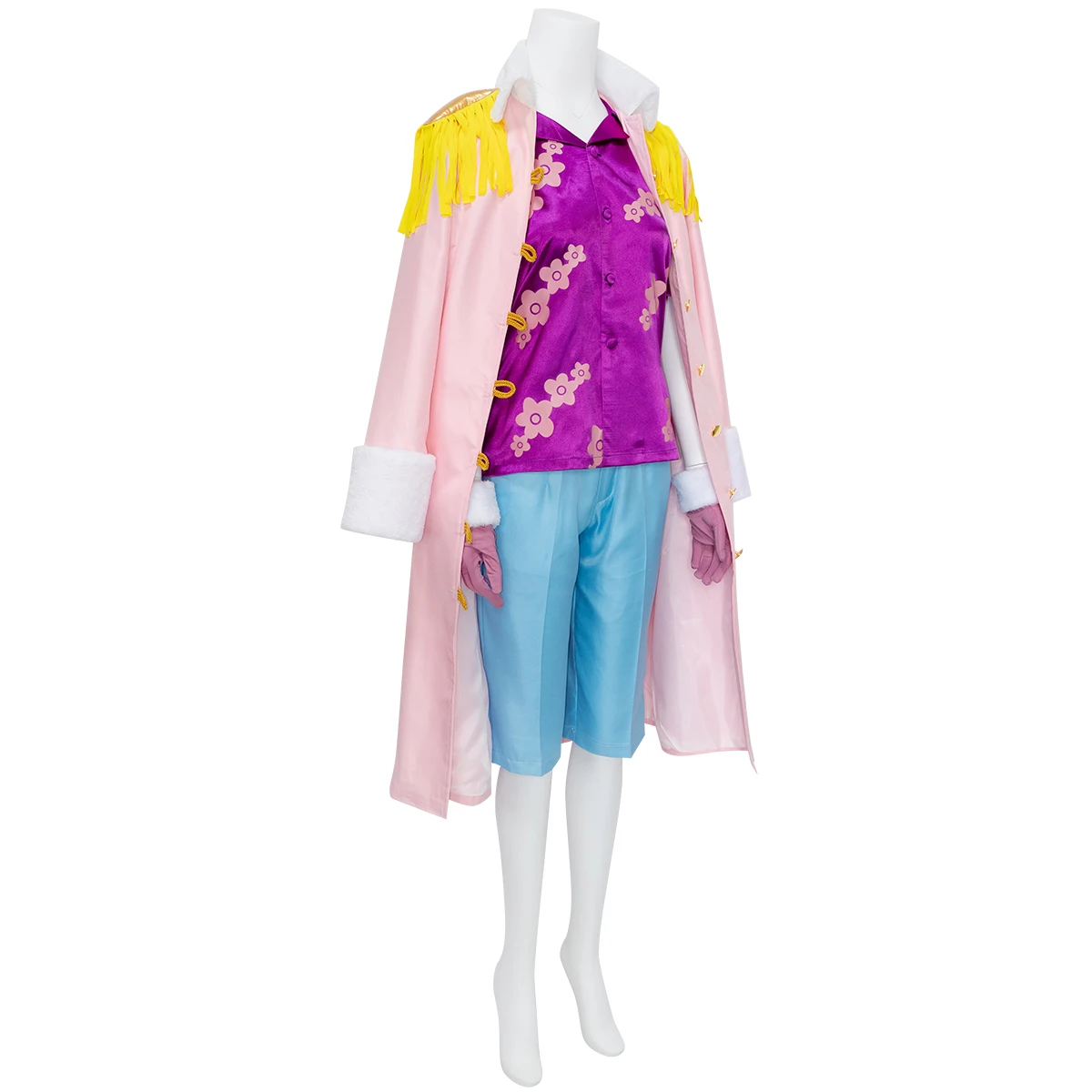 Marine Captain Tashigi Cosplay Costume Manga Anime Punk Hazard Arc Marine officers' Coat Outfit Halloween Theme Party - view 3