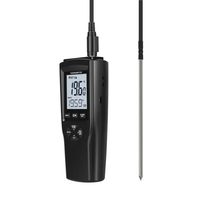 YET-710L Single Channel Thermometers with PT100 PT1000 Optional Platinum Resistance Probes