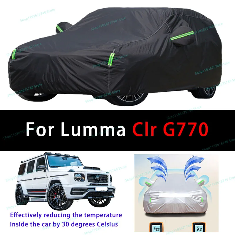 

For Lumma Clr G770 Summer Full Car Covers Outdoor Sun uv Protection Dust Cooling Protective Auto Protective Cover