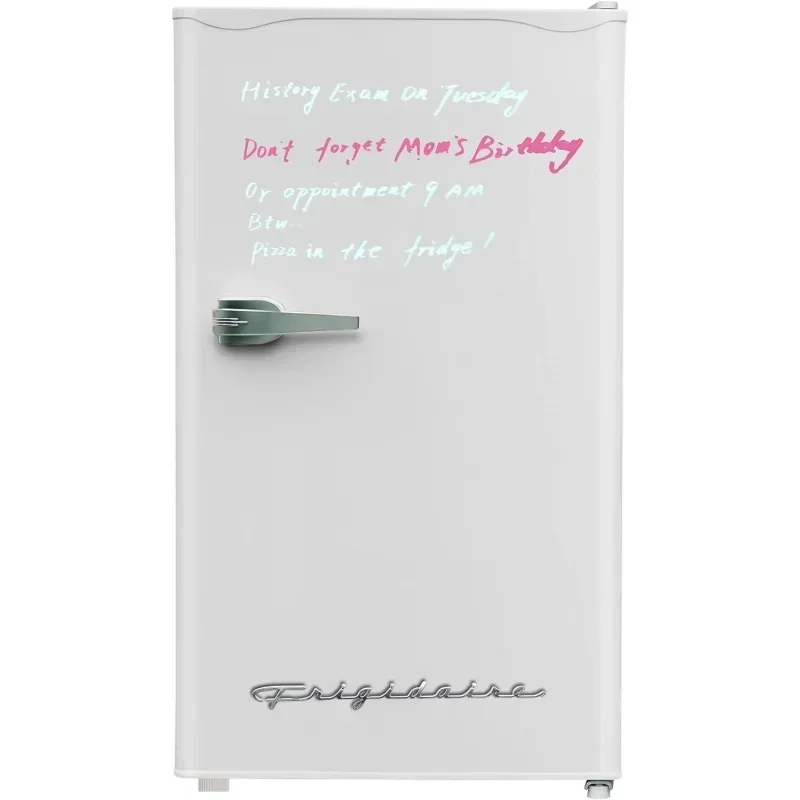 QWFRIGIDAIRE EFR331-WHITE 3.2 Cu ft Eraser Board Mini Compact Dorm Fridge (White)