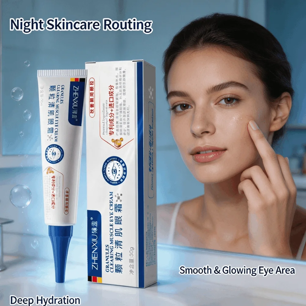 Zhenxiu Eye Cream Anti-Wrinkle Deep Hydrating Moisturizing Fine Lines Smoothing Soothing Nourishing Under Eye Cream
