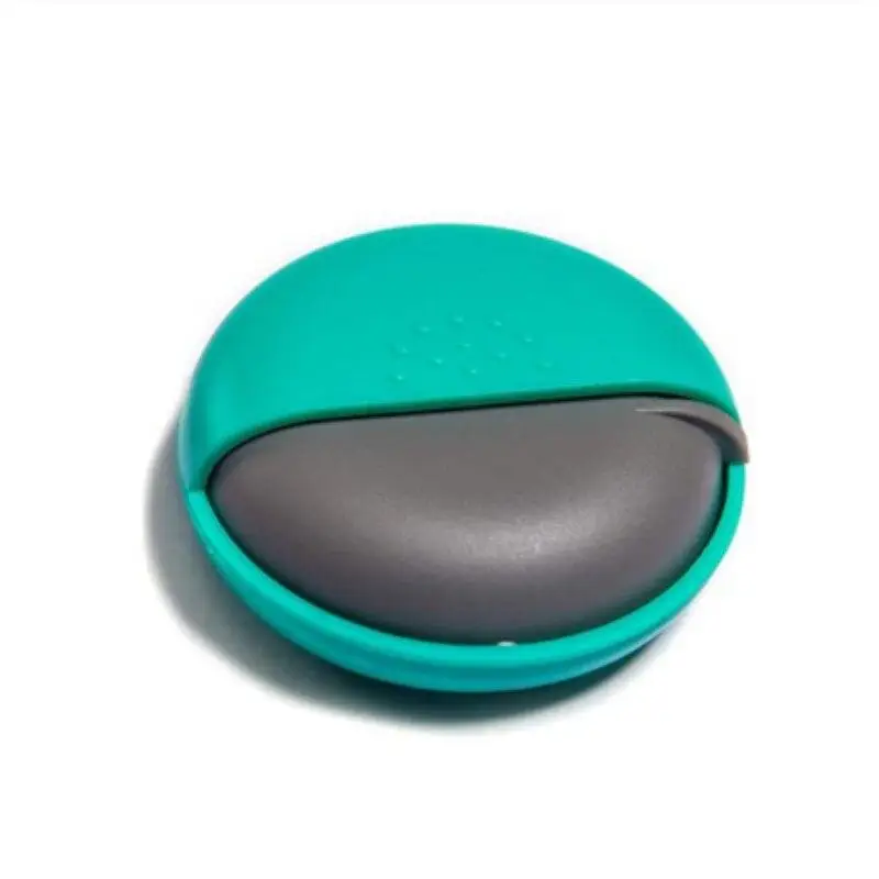 Mini Portable Plastic Round Daily Weekly Tablet Pill Case Medicine Tablet Holder Organizer Dispenser