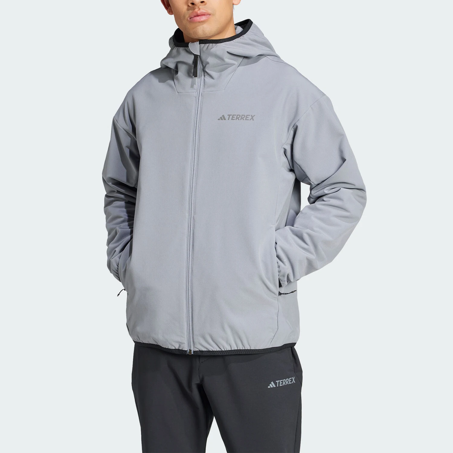 

Adidas Official Genuine MT COLDRDY JKT Men's Outdoor Hooded Jacket IY0091