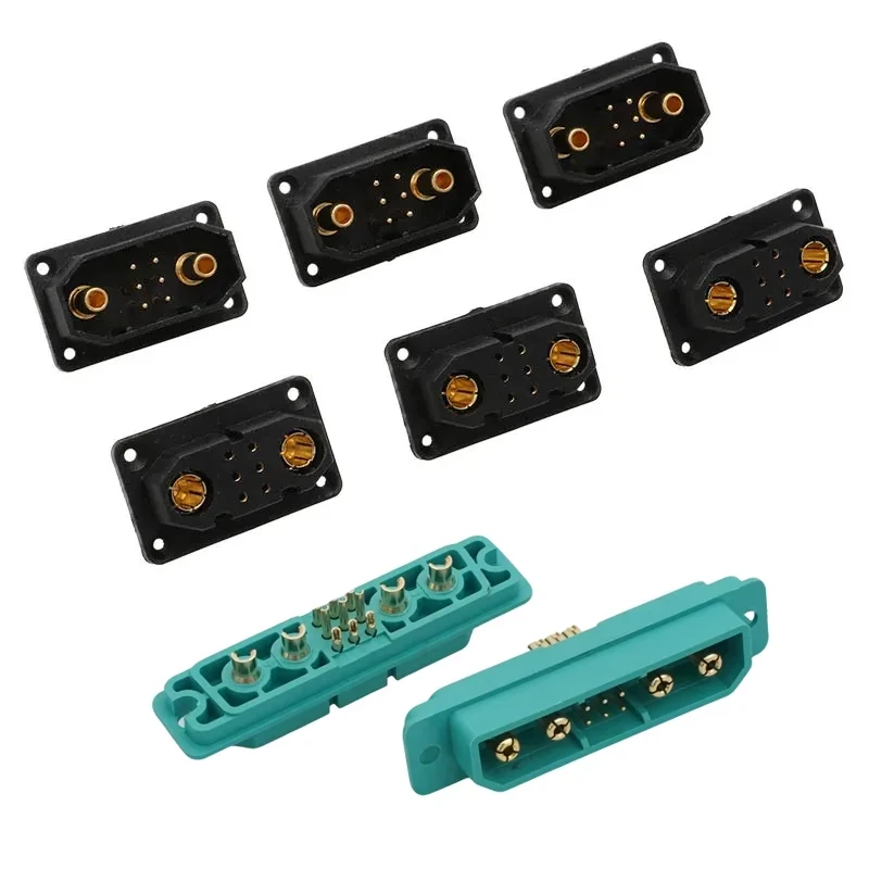 1Pair VTOL Drone Servo Plug JX4 JX6 JX8 JX9 JX9+4 Quick Release Male Female Connector for Turbojet RC Model Airplane Spare Parts