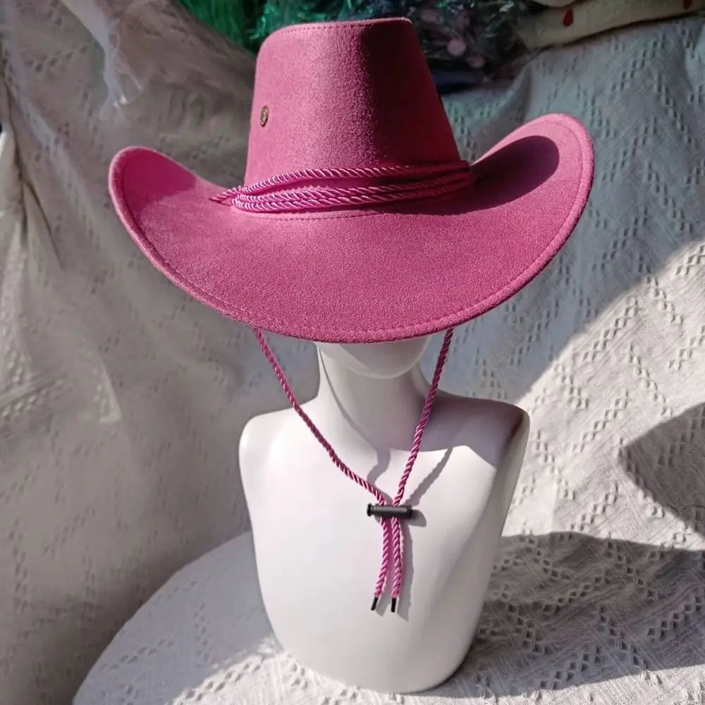 

Casual Wide Brim Western Cowboy Hat Beach Cap Knight Hat Summer Sun Hat Visor Cap Sun Protection Cap Sunscreen Cap Beach