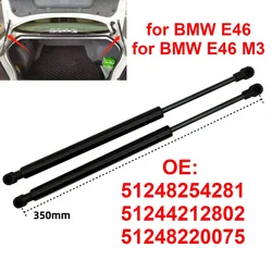 2Pcs 51248254281 for BMW 3 Series E46 Coupe M3 2001-2006 Car Rear Trunk Boot Tailgate Gas Struts Lift Support Rod Bars