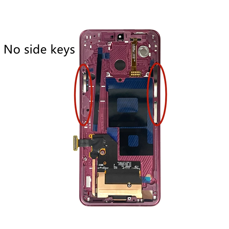 For LG G7 ThinQ LCD Display Touch Screen Digitizer Assembly With Frame For G7 Screen Replacement G710 Repair Parts