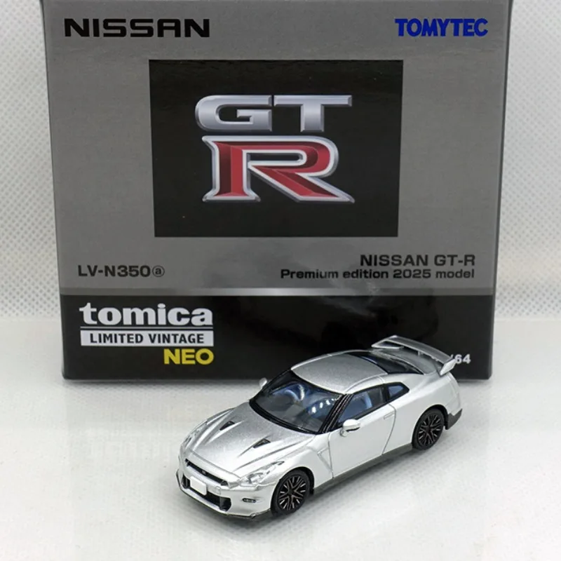 TAKARA TOMY TOMYTEC TLV-N350a Nissan GT-R Premium 2025 vehículo de Motor de aleación juguete colección de modelos de Metal fundido a presión regalos para niños