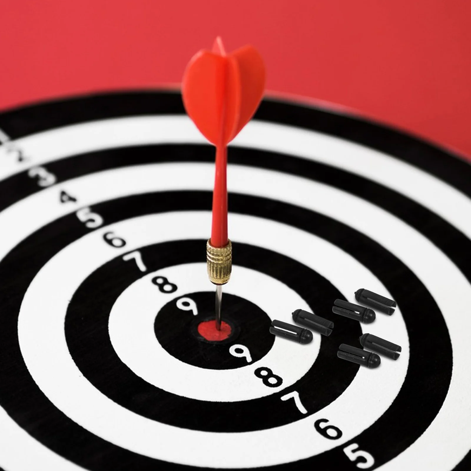 

6Pcs Dart Flight Wing Protectors Aluminum Alloy Lightweight Design for Enhanced Stability and Precision Quick Install Universal