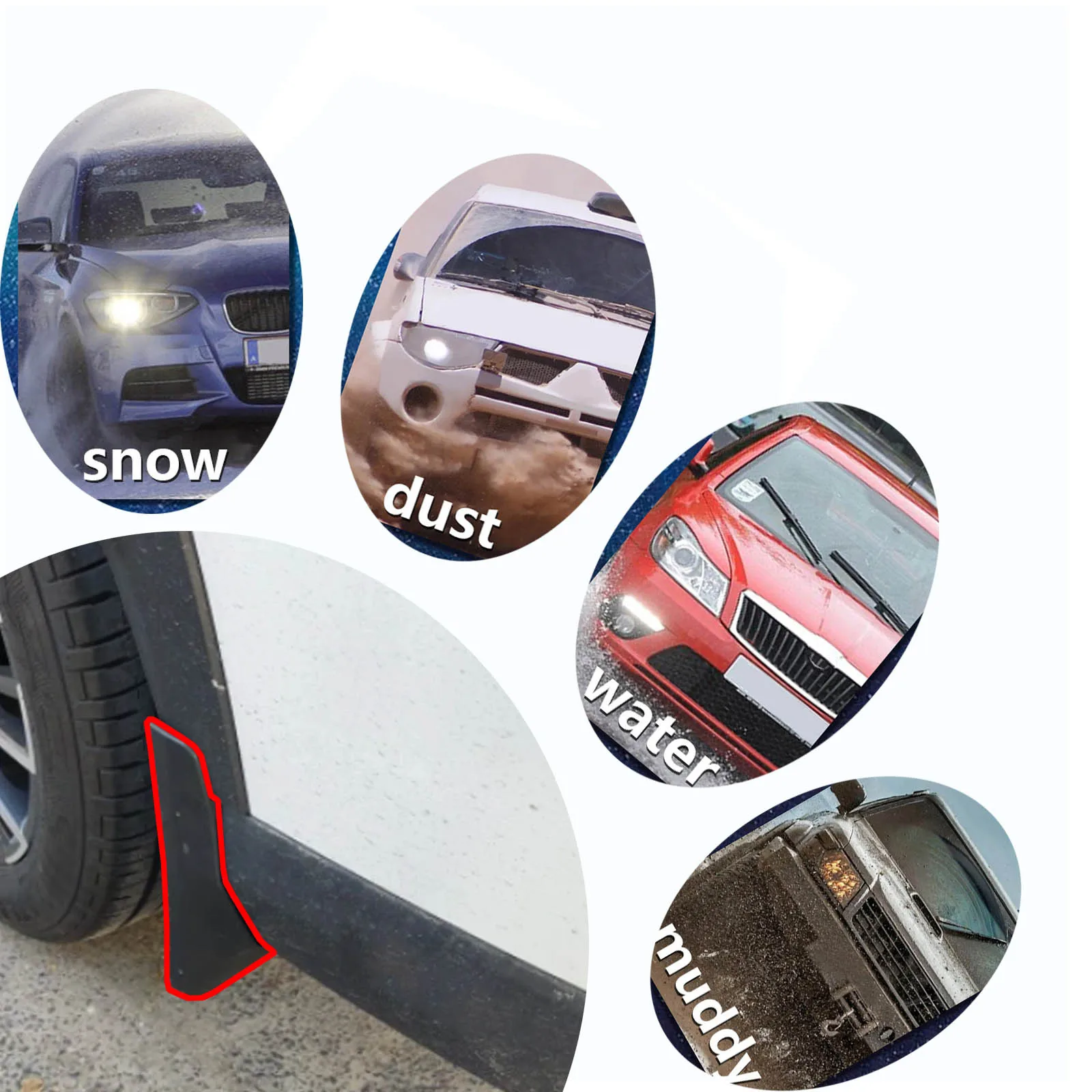 

Набор из 4 брызговиков, брызговики, брызговики, автомобильные аксессуары для Chery Tiggo 4 5x 2017-2019 2018