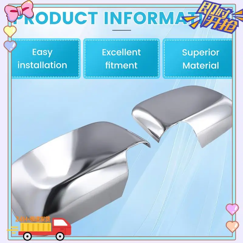 

Car Rear View Mirror Cover Side Door Wing Mirror Caps Mirror Housing For Toyota Hilux Surf