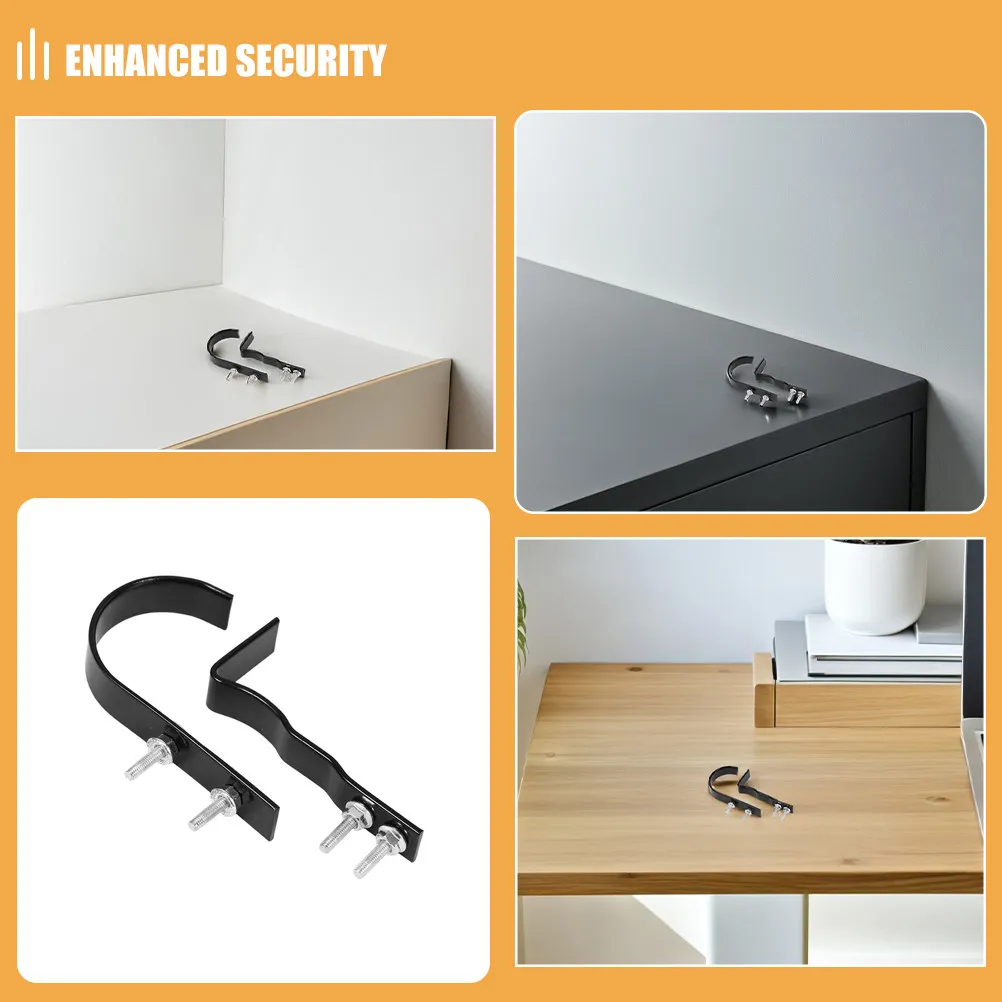 2Set Mailbox Latch Handle Kit Corrosion Resistant Metal Post Replacement for Outdoor Letter Box Secure DIY Repair