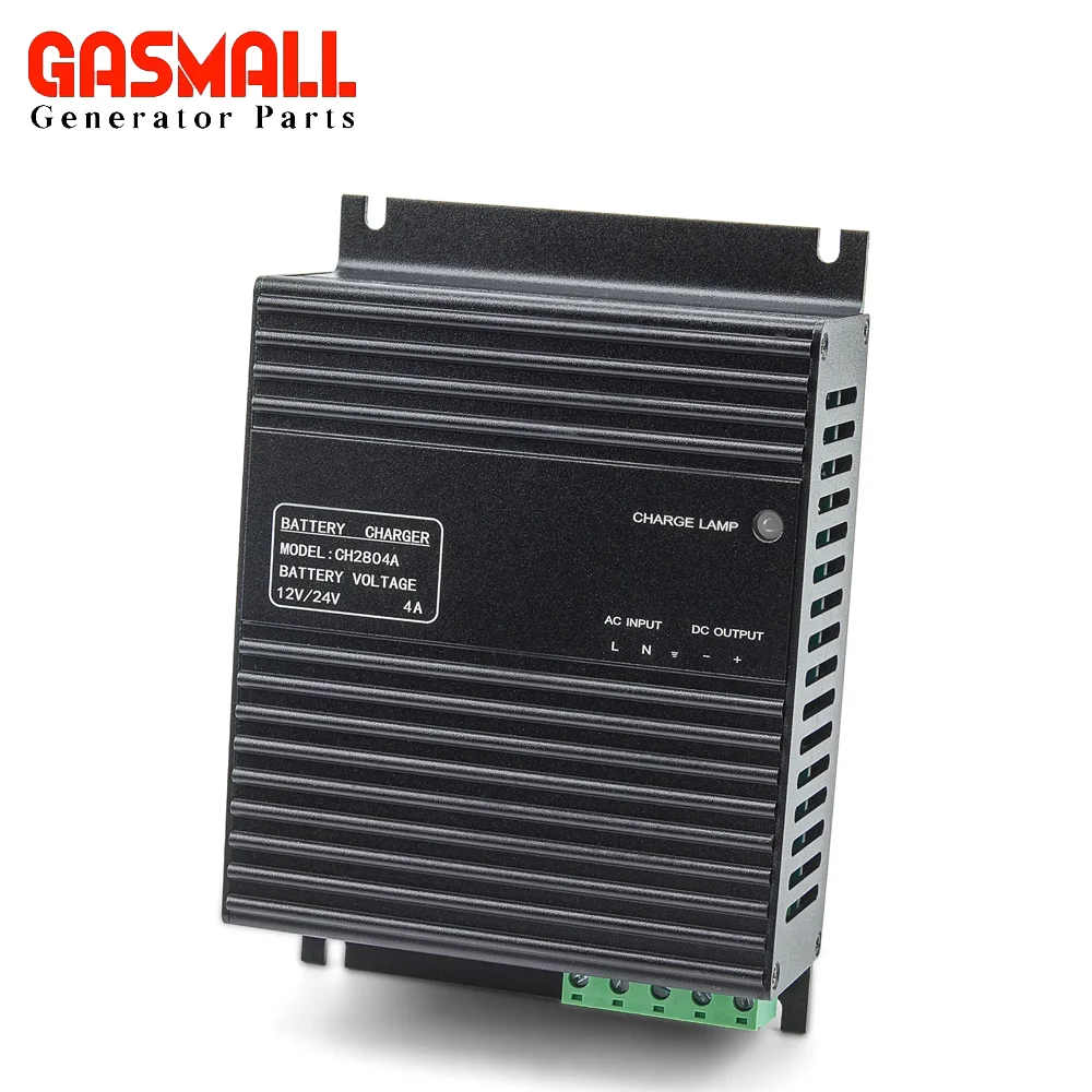 

CH2804 4A 6A Auto Change 12V to 24V Generator Intelligent Battery Charger Genset Spare Parts for Diesel Generator