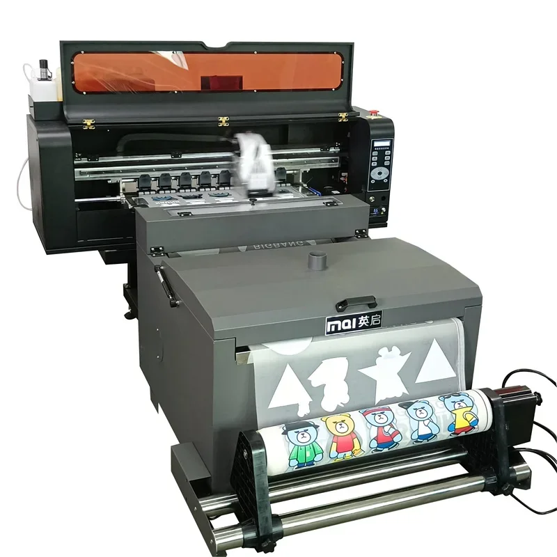 60cm DTF Printing Machine A1 DTF Printer Roll To Roll DTF Printer With Powder Shaker