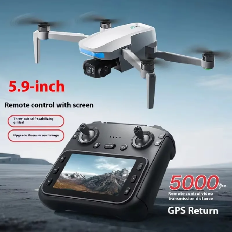 

S-X1 HD 4K 5G Дрон с трехосным карданным подвесом Аэрофотосъемка Интеллектуальное предотвращение препятствий Четырехосный самолет с дистанционным управлением