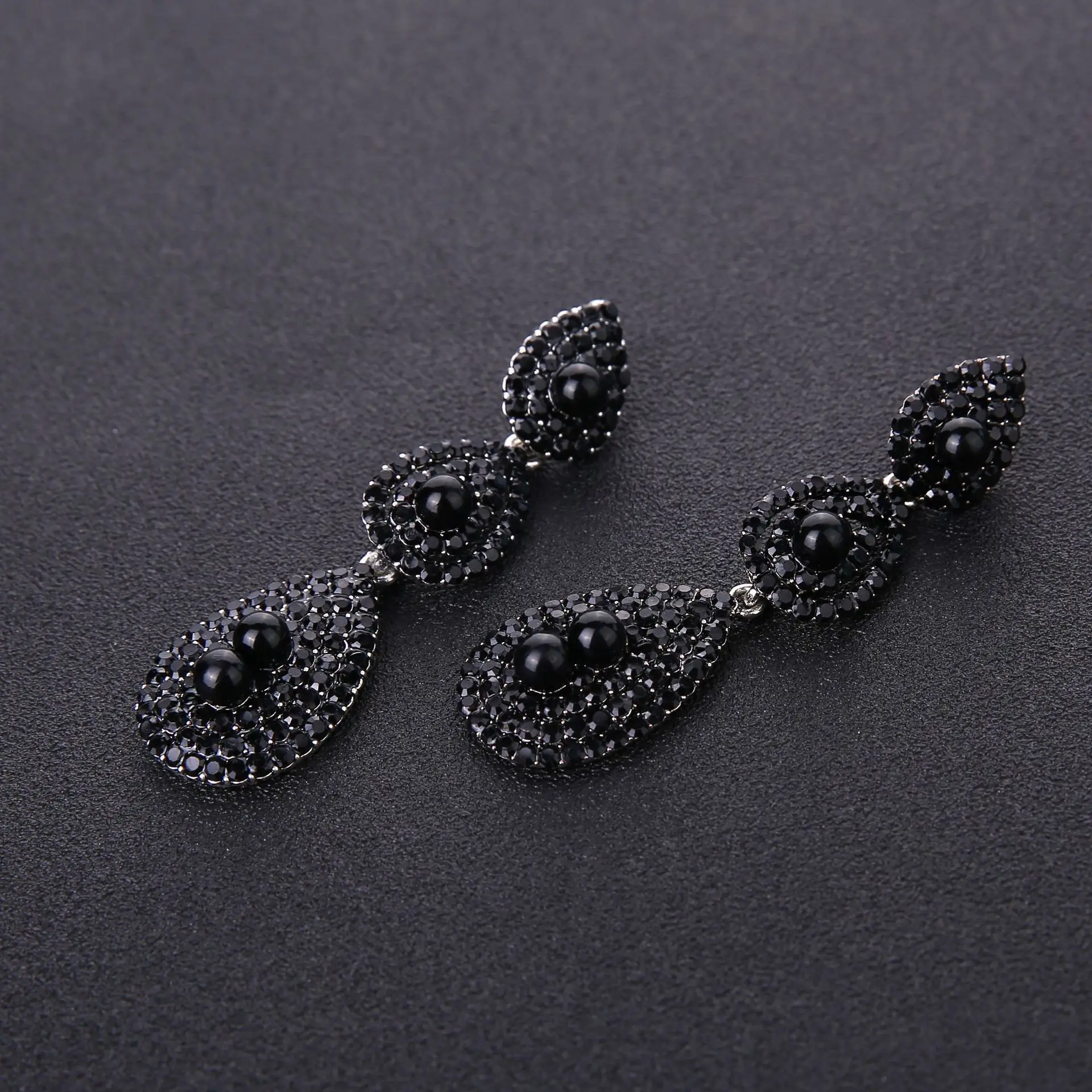1920s Flapper Earrings Roaring 20s Great Gatsby Rhinestone Earrings Aretes De Mujer Luxury Jewelry Lesbian jewelry