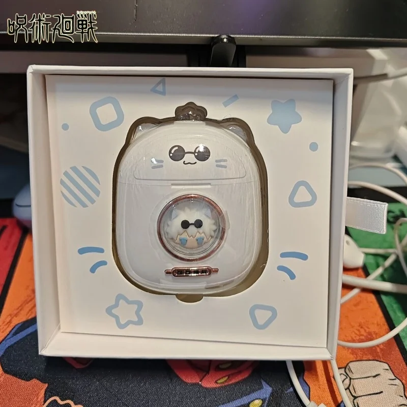 

Gojo Satoru аниме беспроводные наушники HIFI Bluetooth 5,3 наушники милая гарнитура для косплея с активным шумоподавлением игра в подарок