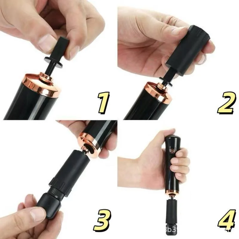 เครื่องเขย่ากาวติดขนตาไฟฟ้าแบบชาร์จ USB รุ่นใหม่ อุปกรณ์ตั้งเวลา ขัดเงาเล็บ สักคิ้ว เครื่องเขย่ากาวติดขนตา อุปกรณ์แต่งหน้า